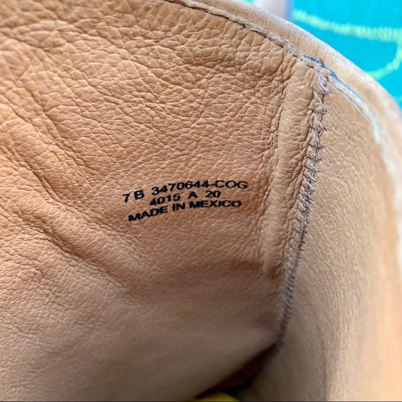 Frye Melissa Seam Tall Cognac - Picture 8 of 8